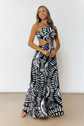 Sass After Sunset Maxi Dress Black