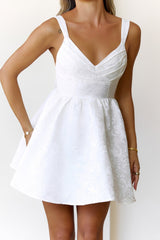 Style In Session Mini Dress Off White