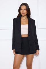 Signature Blazer Black