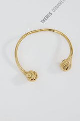 Modern Girl Cuff Bracelet Gold
