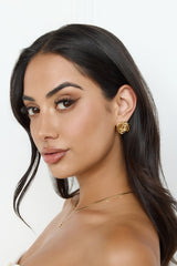 Roses Like You Earrings Gold