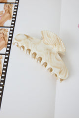 Seashell Claw Clip Large Nude