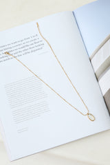 Opal Necklace Gold