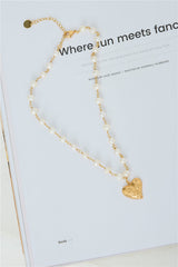 Zora Pearl Necklace Gold