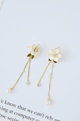 Tropical Island Earrings Gold