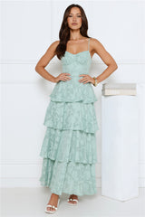 Noir Envy Maxi Dress Sage