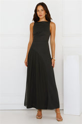 Strut With Style Maxi Dress Black