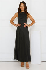 Strut With Style Maxi Dress Black