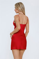 Sultry Muse Mini Dress Red