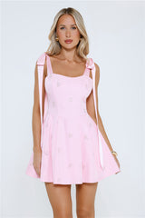 The Pretty List Mini Dress Pink