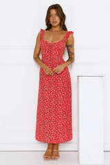 Here To Slay Maxi Dress Red
