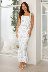Secret Garden Girl Maxi Dress White