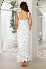 Secret Garden Girl Maxi Dress White