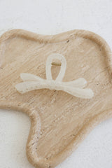 Shine On Claw Clip White