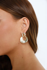Sleek Spark Earrings Gold