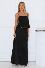 Real Deal Maxi Skirt Black