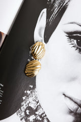 Sent With Love Earrings Gold
