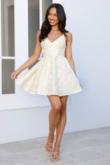 Style In Session Mini Dress Yellow