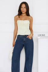 Style Shift Satin Top Butter