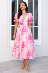 Your VIP Moment Maxi Dress Pink