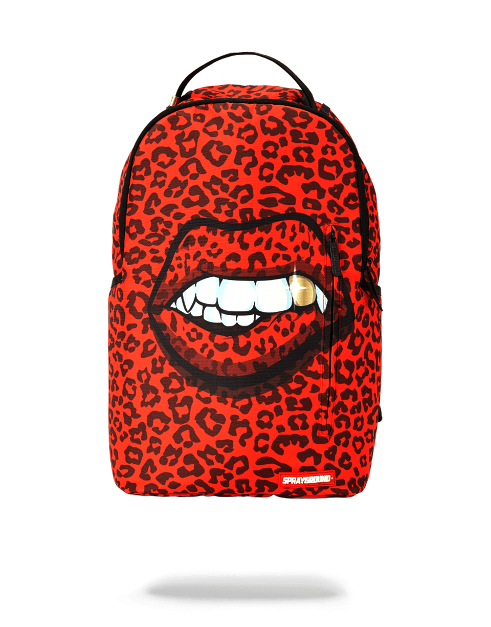 RED LEOPARD LIPS
