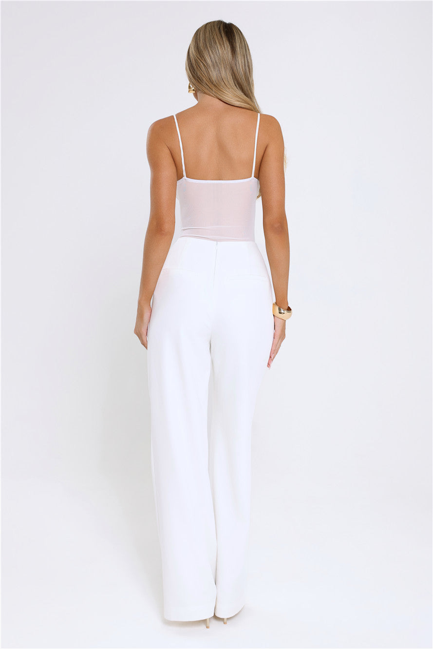 On Show Bodysuit White