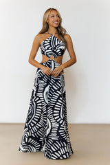 Sass After Sunset Maxi Dress Black
