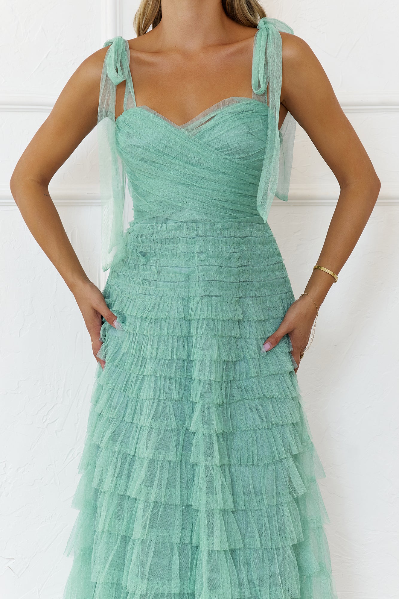Forever In Fleur Maxi Dress Sage