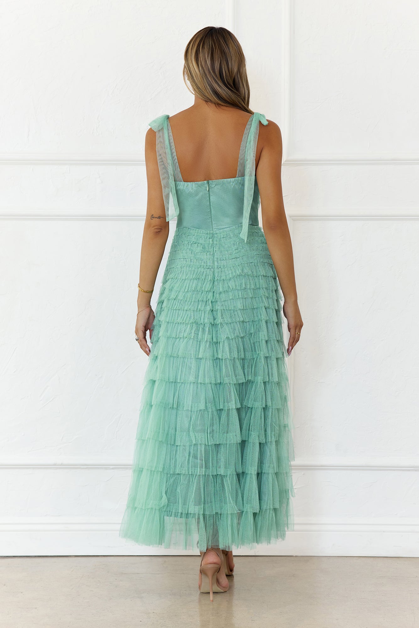 Forever In Fleur Maxi Dress Sage