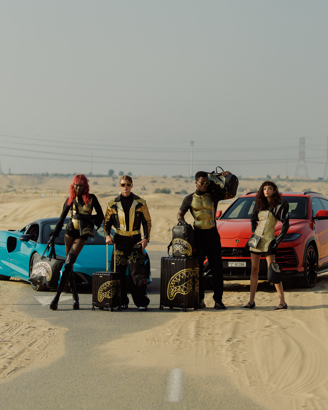 GOLD FANG DUFFLE