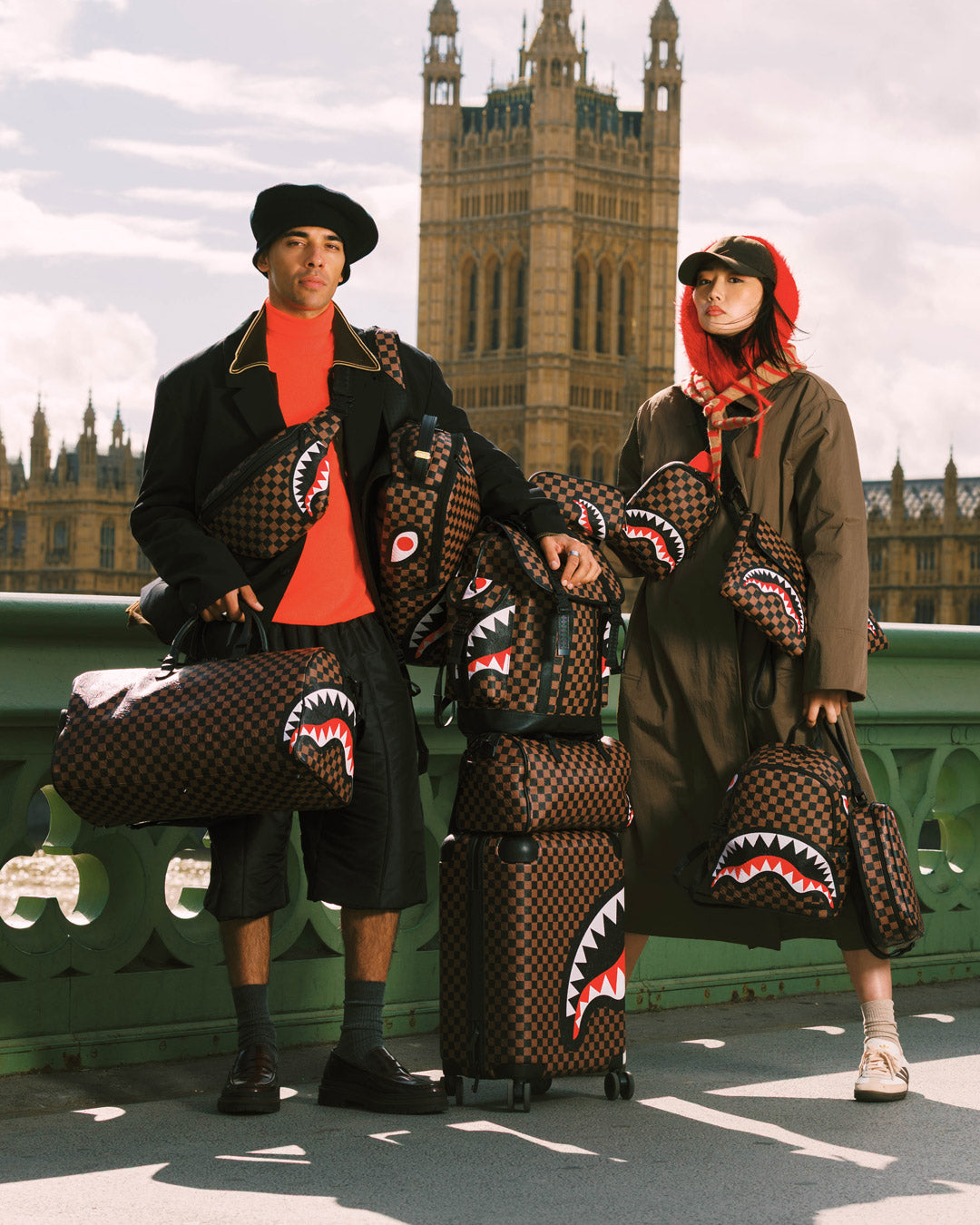 THE PRIVATE JET SHARK CLUB CARRY-ON LUGGAGE