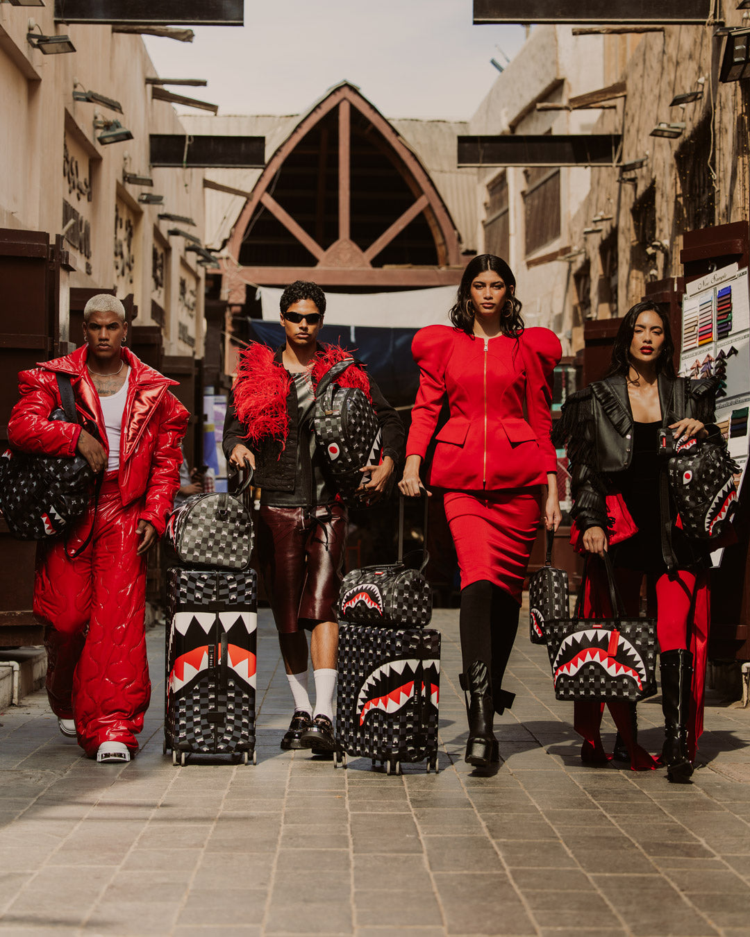 SHARK MOB HIDEOUT CARRY-ON LUGGAGE