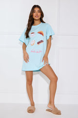 Pillow Talk Nightie Blue