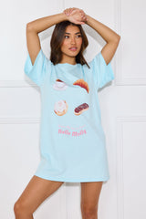 Pillow Talk Nightie Blue