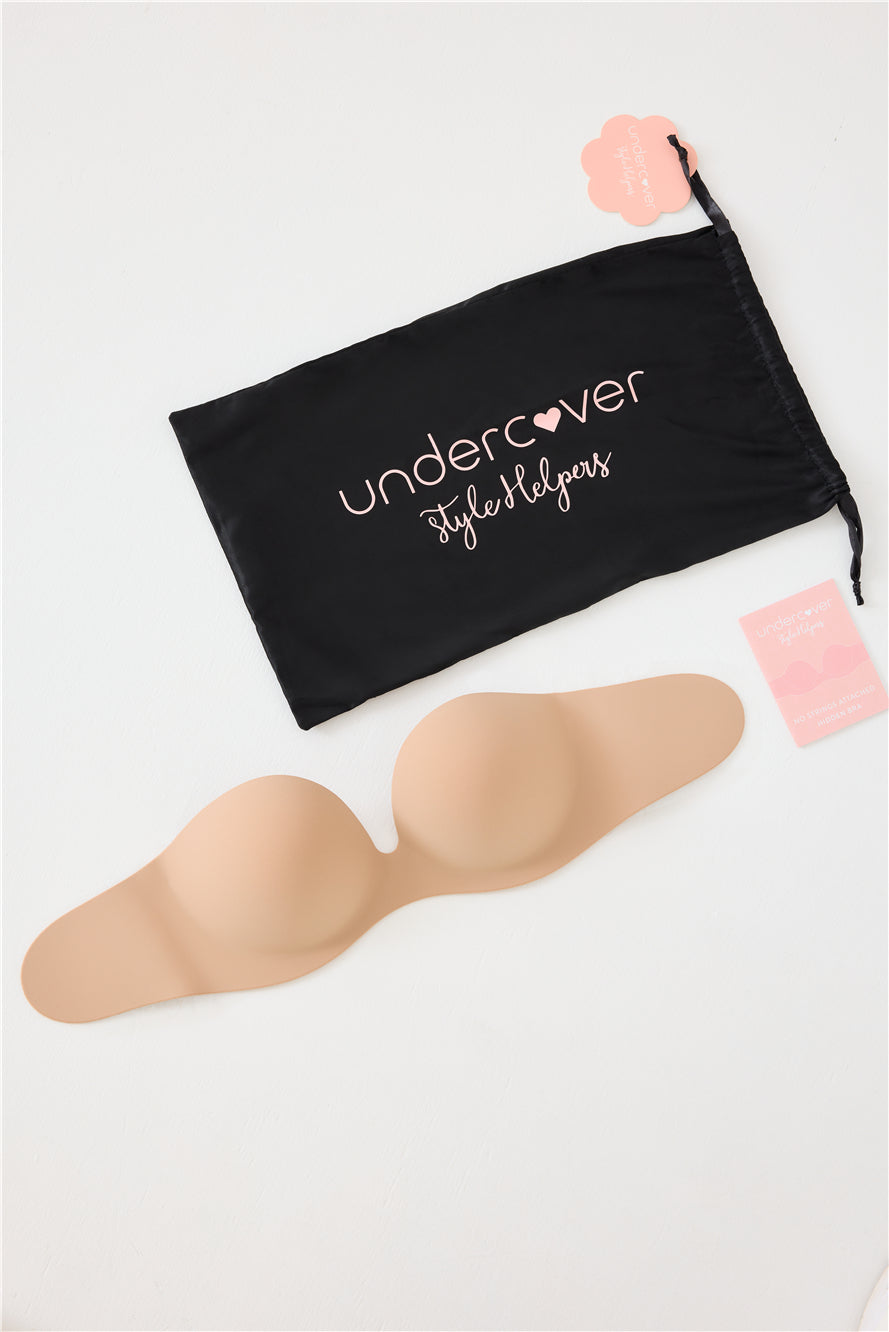 No Strings Attached Hidden Bra Nude