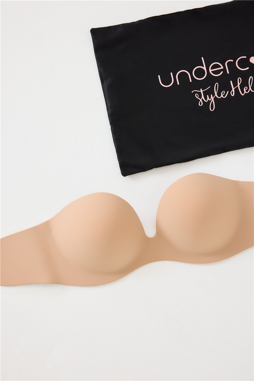 No Strings Attached Hidden Bra Nude
