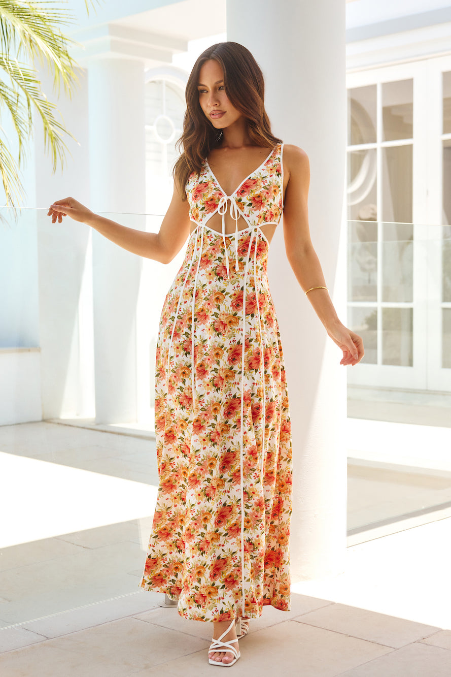 Energy Of Wildflowers Maxi Dress Floral