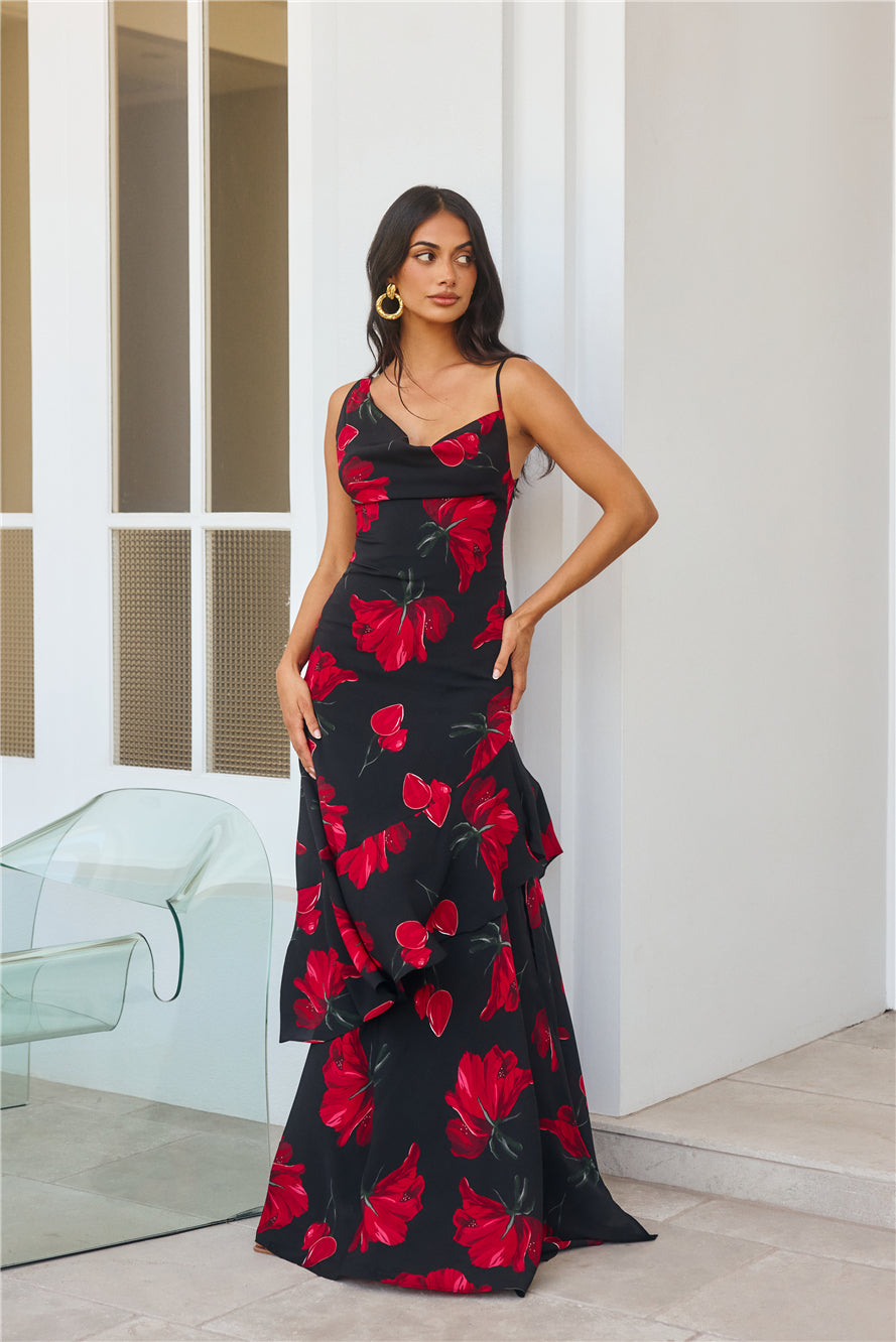 Raven Maxi Dress Black