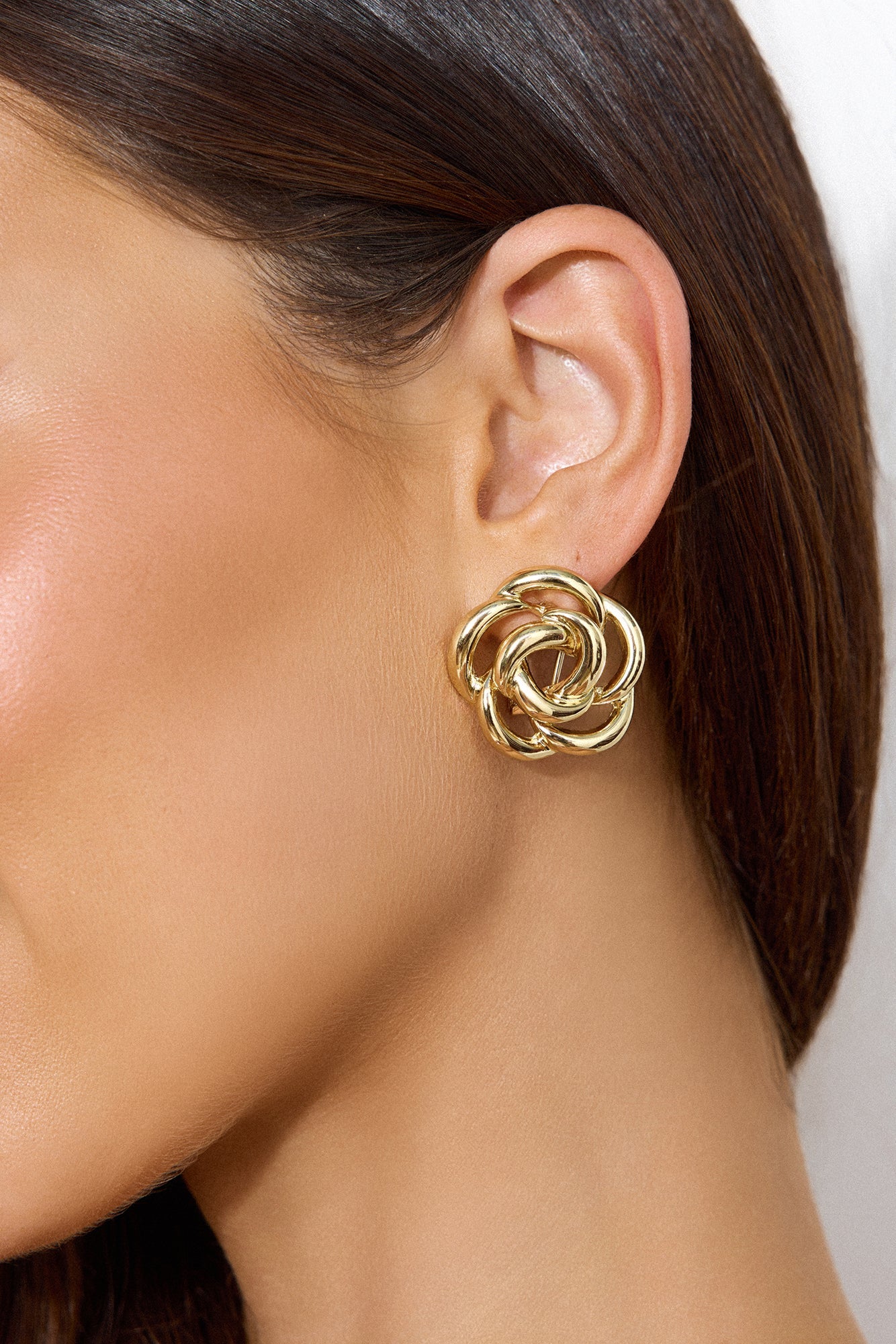 Wild And Free Earrings Gold