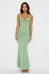 Starfish Beauty Halter Top Sage