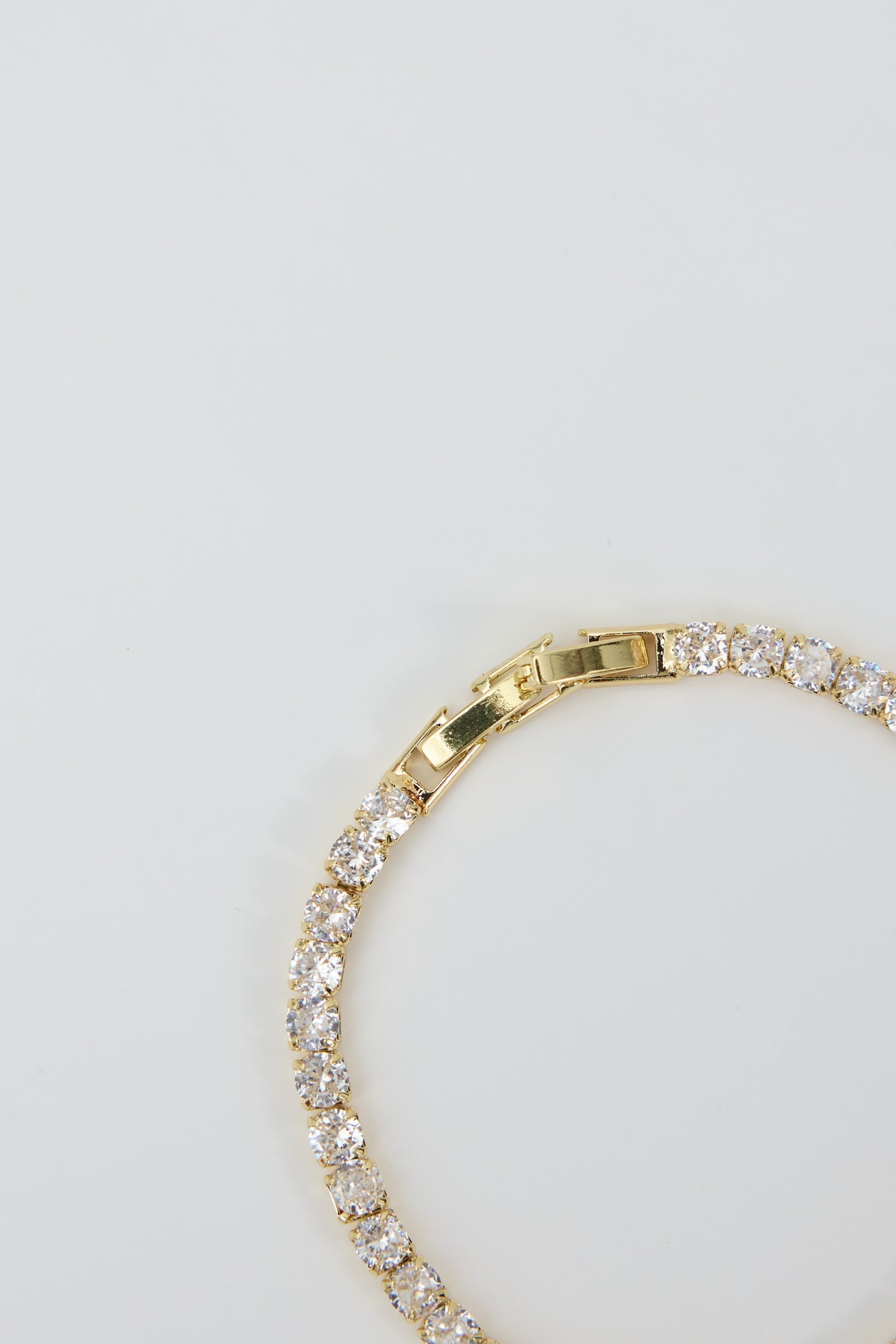 Luxe Tennis Bracelet Gold