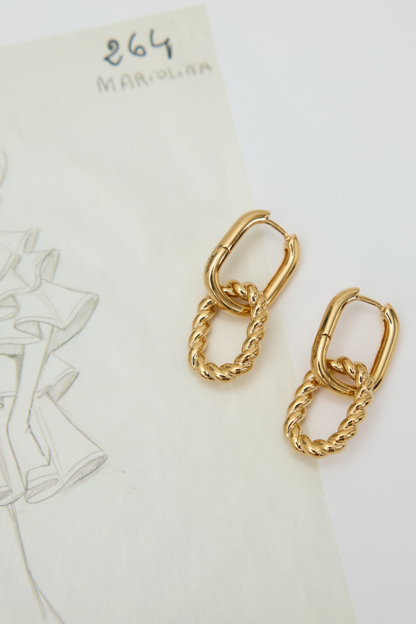Stylist Choice Earrings Gold
