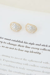 Shimmer Secret Earrings Gold