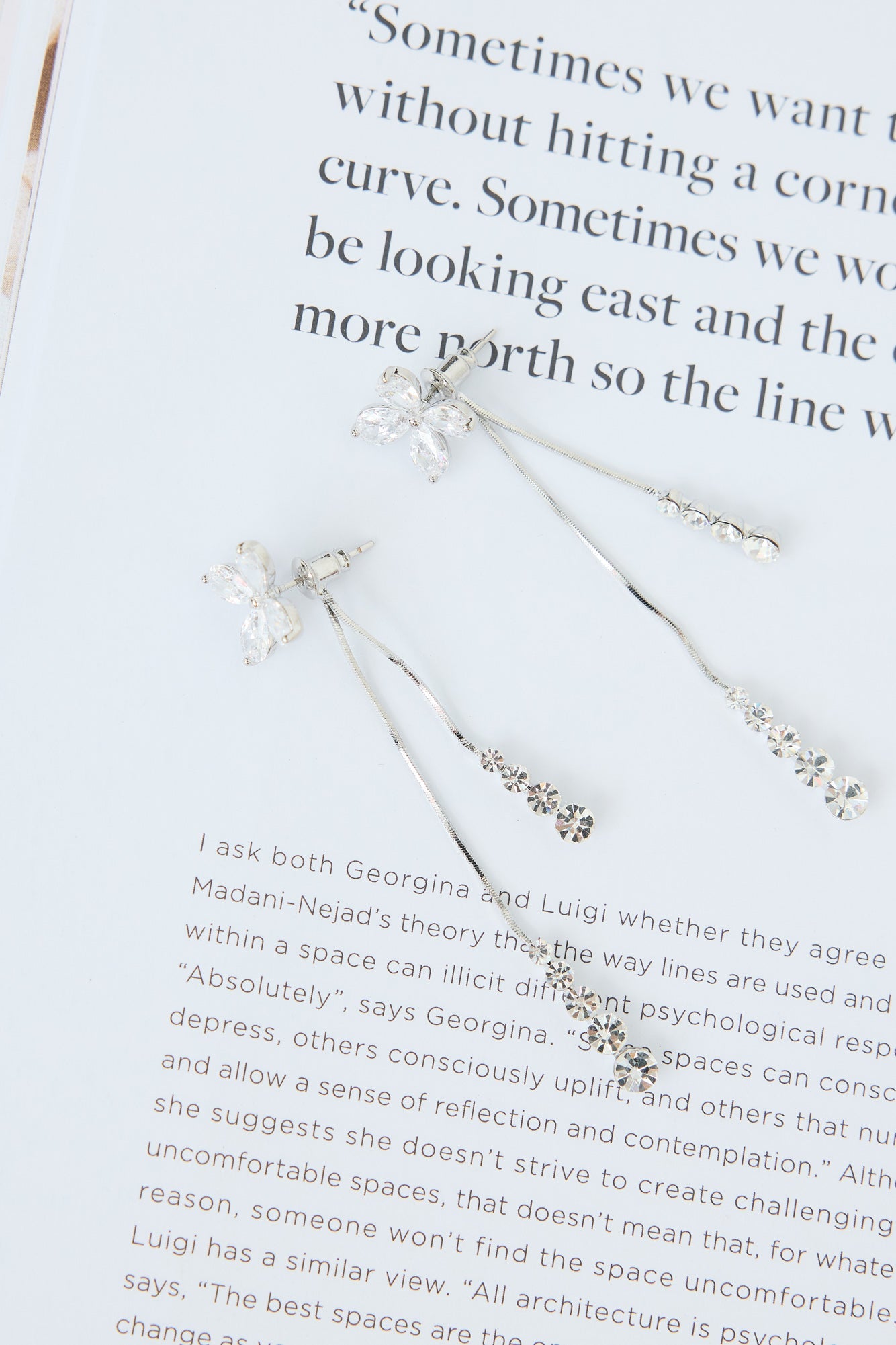Unique Muse Earrings Silver