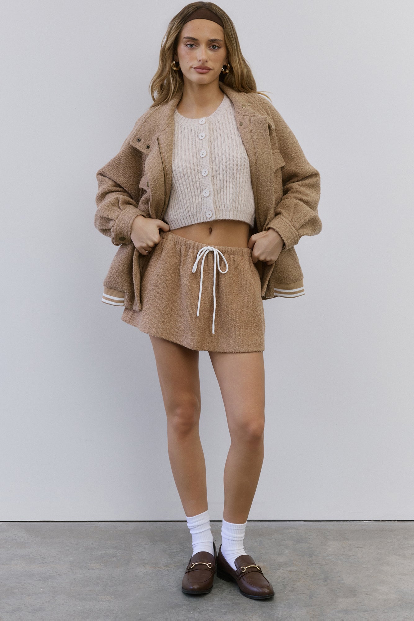 Winter Whimsy Jacket Caramel