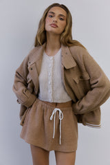 Winter Whimsy Jacket Caramel