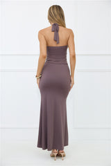 Real Loyal Maxi Skirt Brown