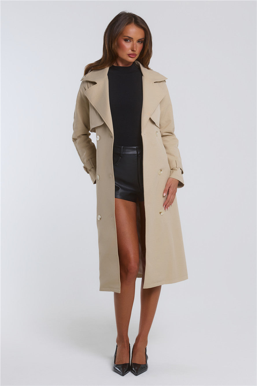 Piccadilly Trench Coat Beige