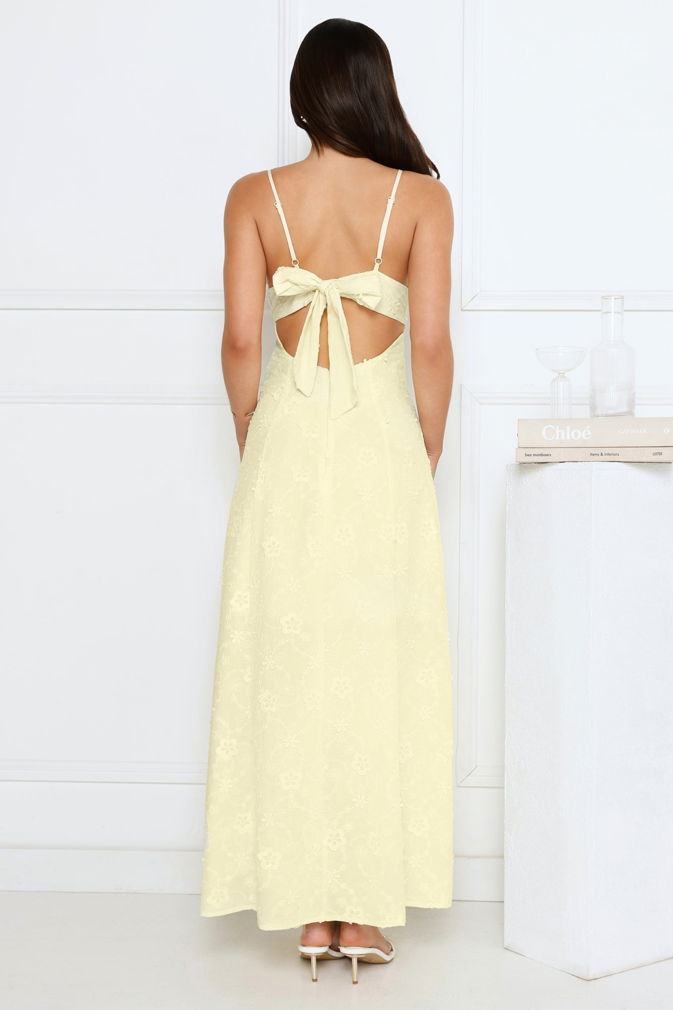 Soft Moonbeam Maxi Dress Yellow