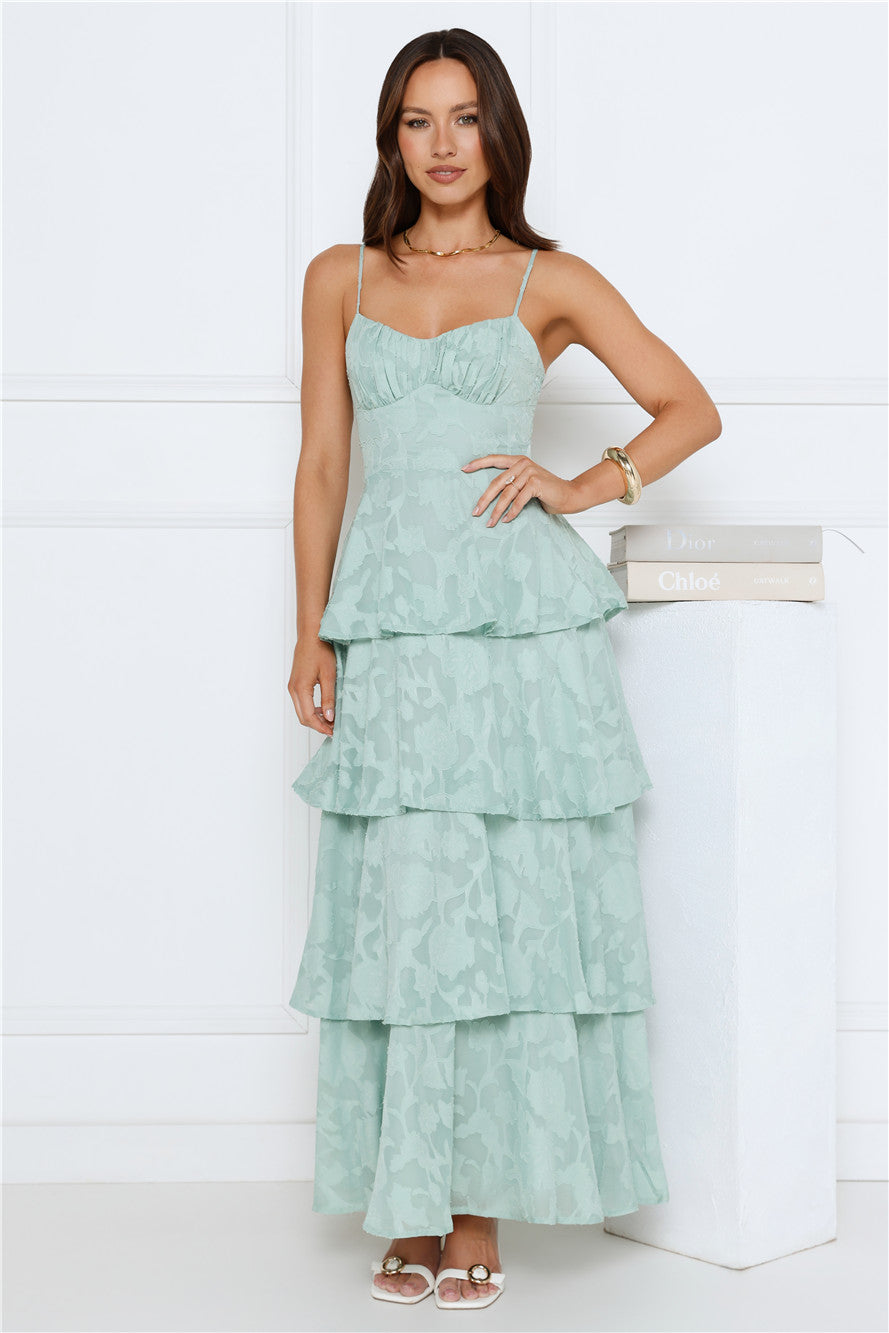 Noir Envy Maxi Dress Sage